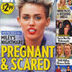 Illustration for article titled This Week in Tabloids: Miley Is Pregnant, Doesnt Know Who the Dad Is
